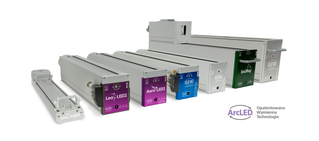 LeoLED2, AeroLED2, E4C, E2C, ExciRay, NUVA2 - ArcLED